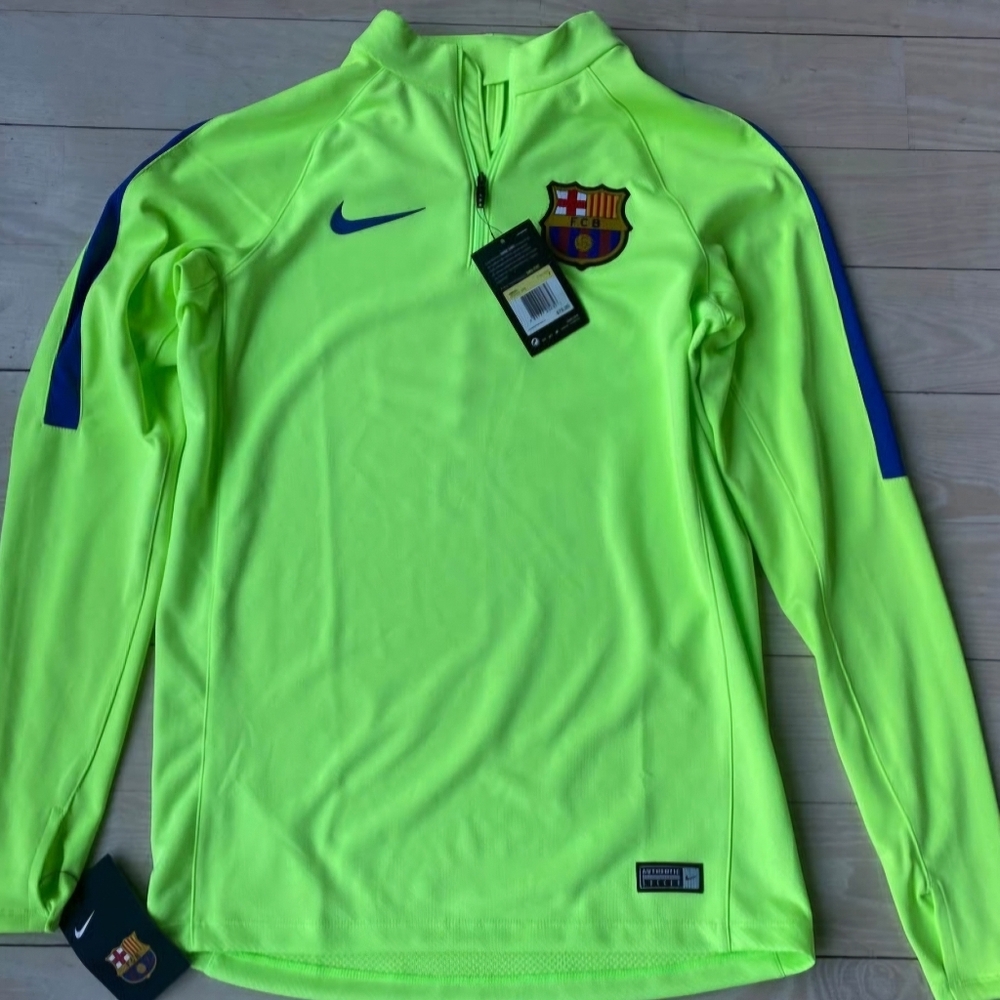 2016-17 Barcelona Nike 1/4 Zip Training Top
